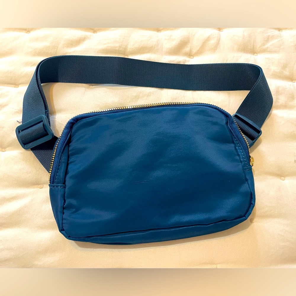 Blue Crossbody Bag or Fanny pack—NWOT